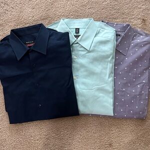 Van Huesen 3 pack dress shirt